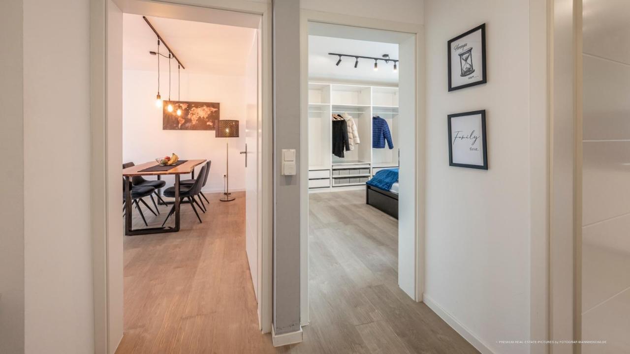Flair: Stylisches Apartment - Netflix - Basf - Uni Mannheim Ludwigshafen am Rhein Exterior foto
